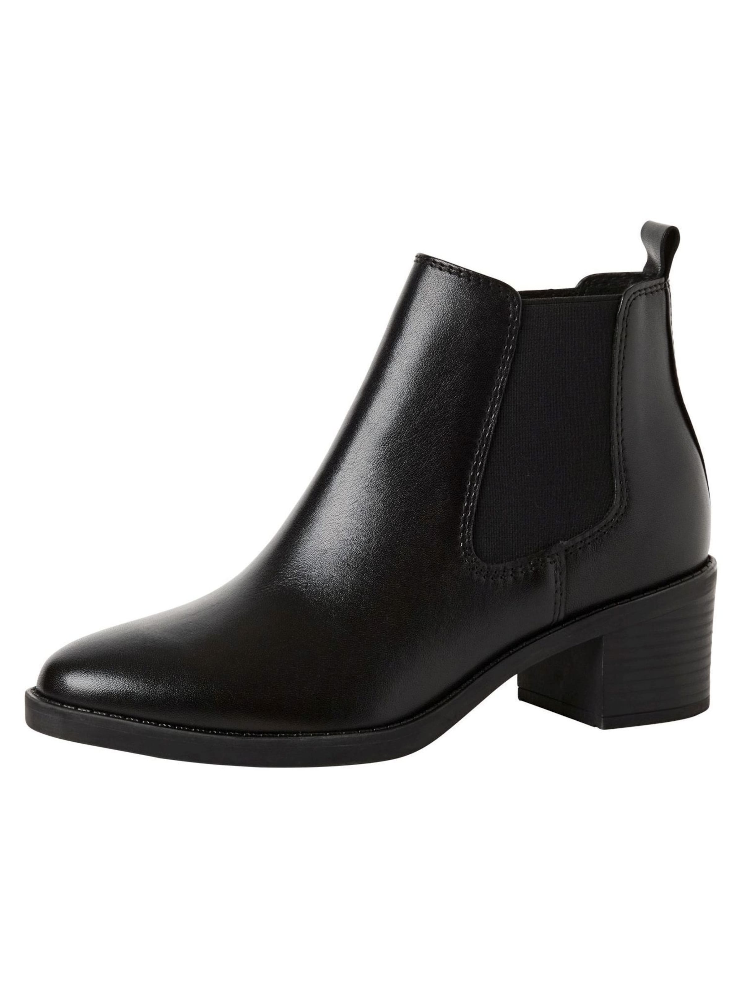 MARCO TOZZI Chelsea boots in Zwart: voorkant