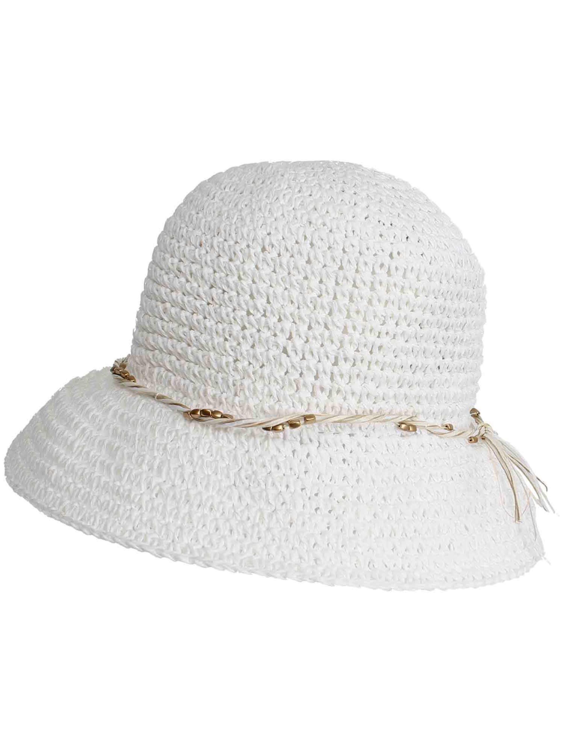 LOEVENICH Hut in Weiß