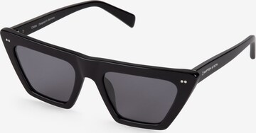 Kapten & Son Okulary przeciwsłoneczne 'Calais All Black' w kolorze czarny: przód