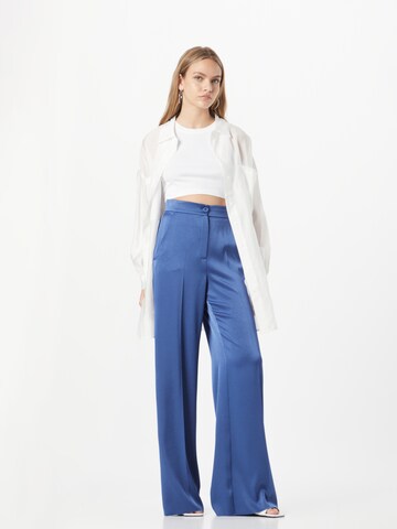 Marella Loose fit Pleated Pants 'ROSA' in Blue