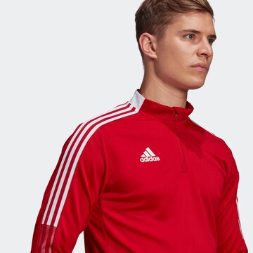 T-Shirt fonctionnel 'Tiro 21' ADIDAS SPORTSWEAR en rouge