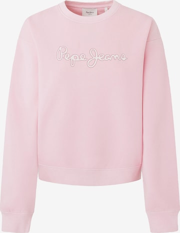 Pepe Jeans Mikina 'LANA' – pink: přední strana