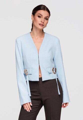 Ombre Blazer in Blau: Vorderseite
