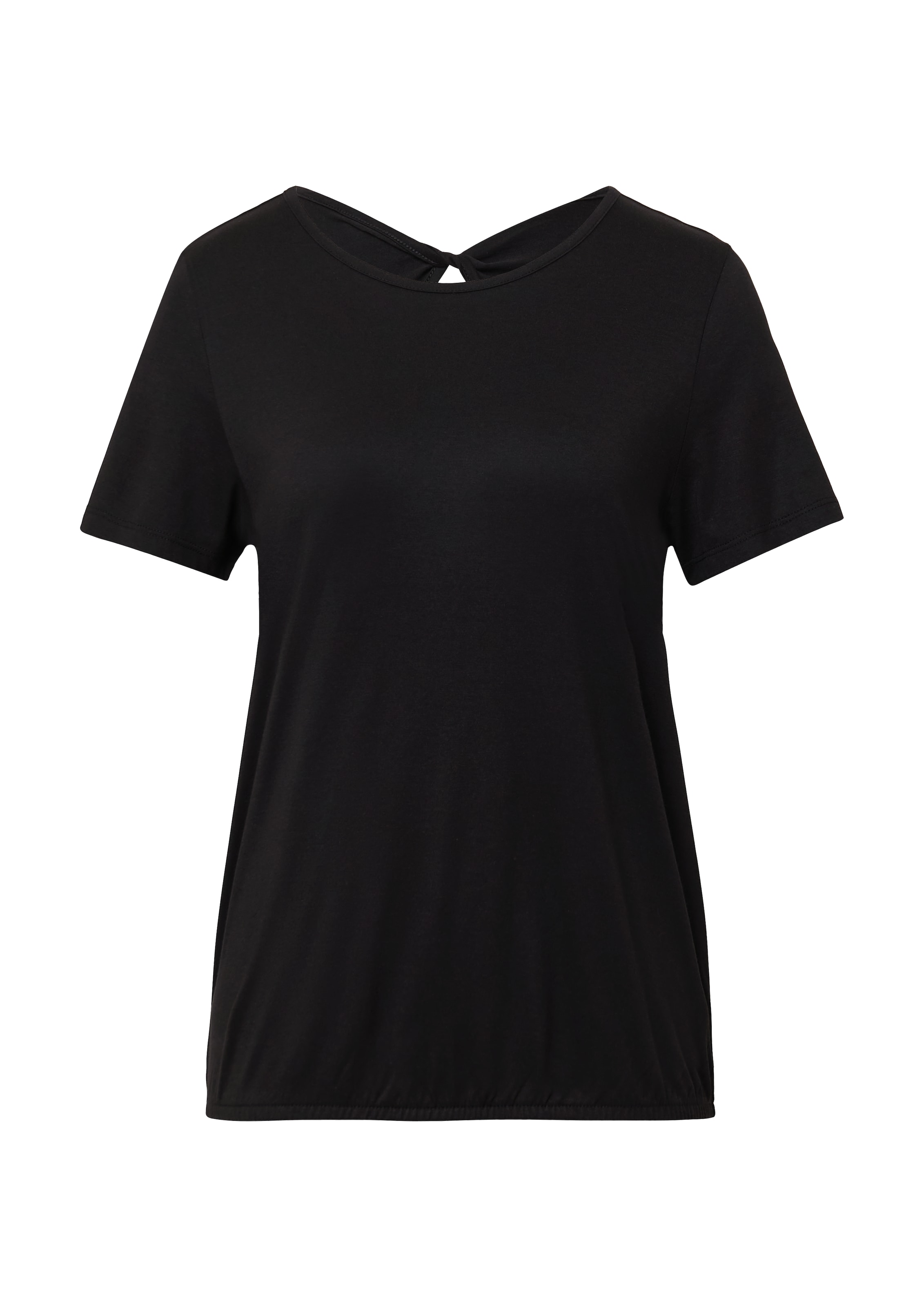 s.Oliver T-Shirt in Schwarz: Vorderseite