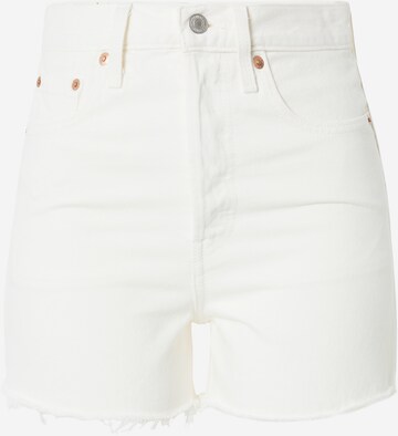 LEVI'S ® Shorts 'Ribcage Short' in Weiß: predná strana