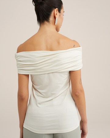T-shirt WE Studio en beige
