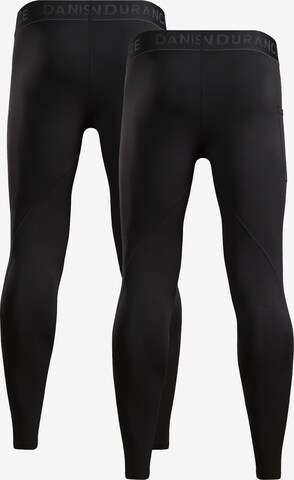 Regular Pantalon fonctionnel 'Compression Tights' DANISH ENDURANCE en noir