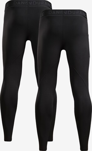 DANISH ENDURANCE Regular Sporthose 'Compression Tights' in Schwarz