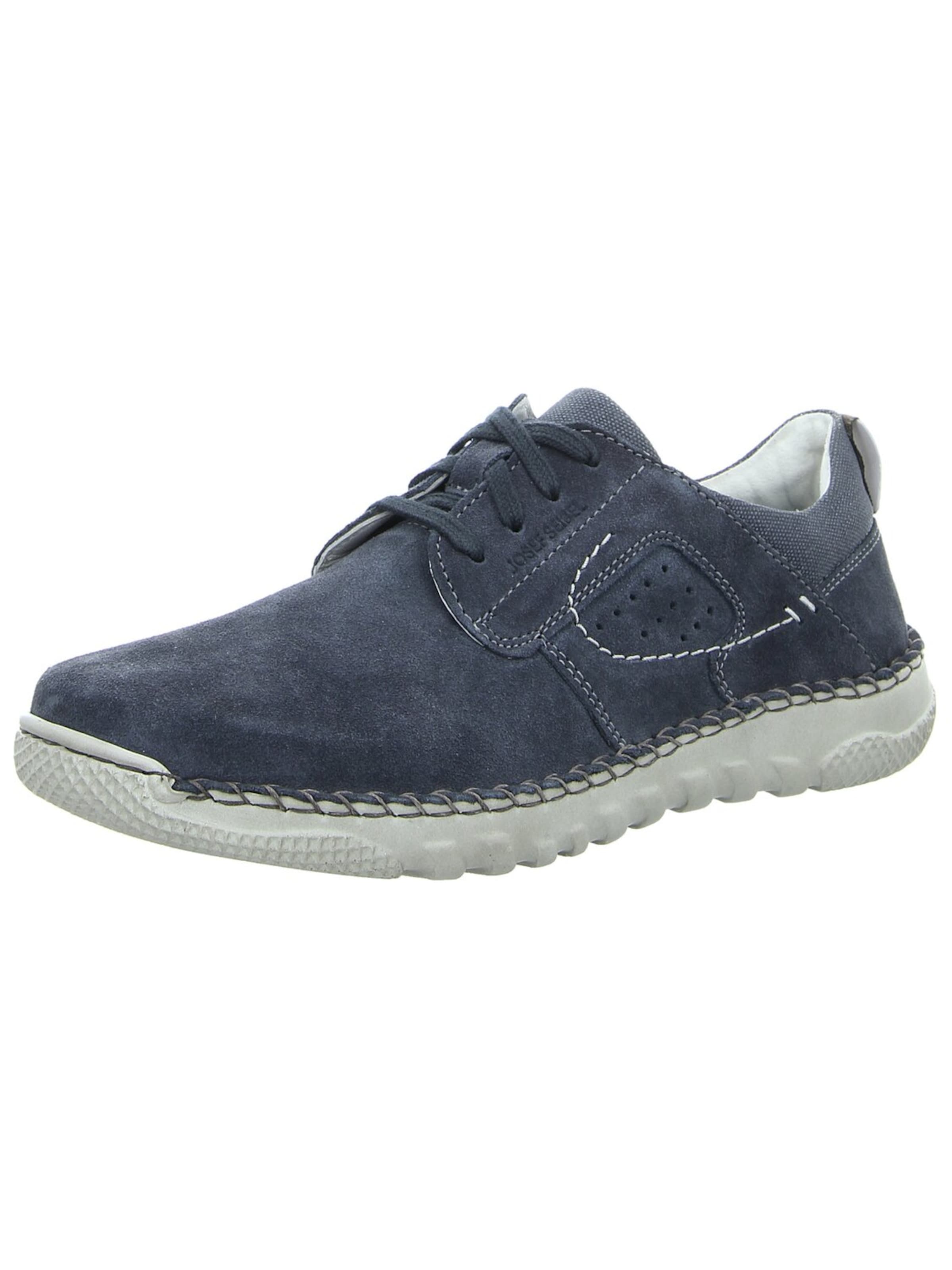 JOSEF SEIBEL Sportieve veterschoen 'Wilson 04' in Blauw: voorkant