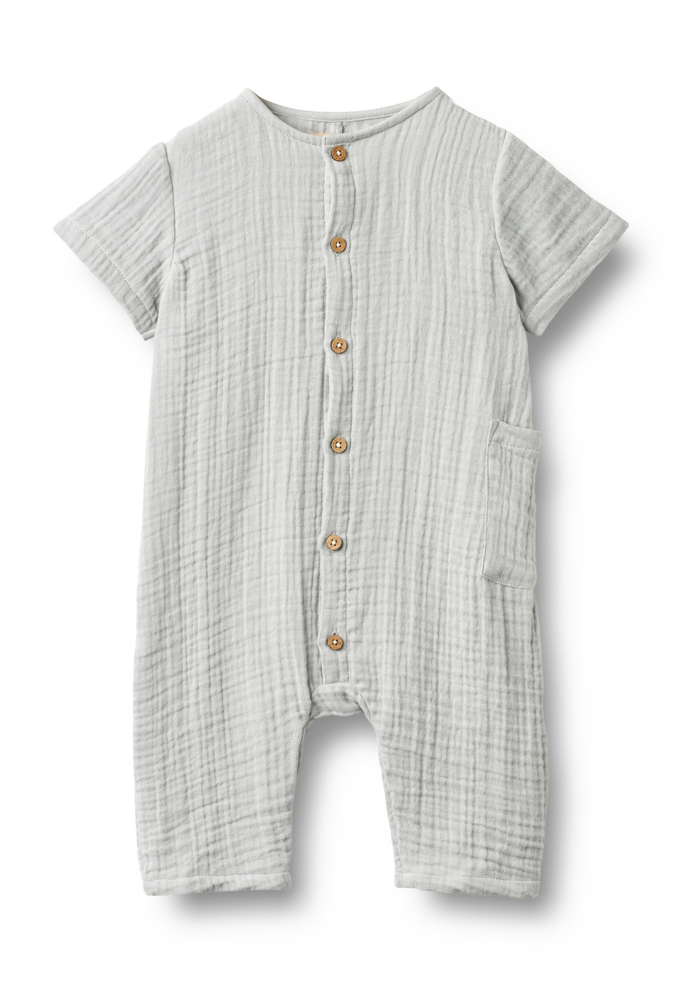 Barboteuse / body 'Alex' WHEAT en gris : devant