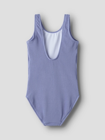 NAME IT Badedragt i lilla
