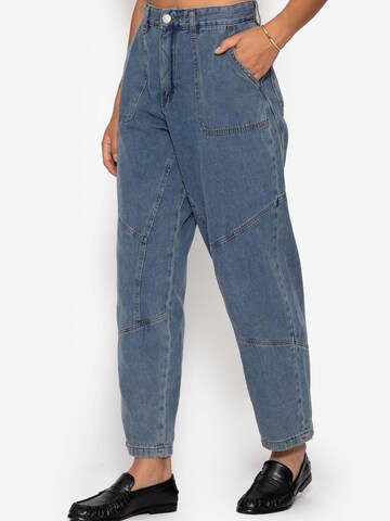 SASSYCLASSY Tapered Jeans in Blue