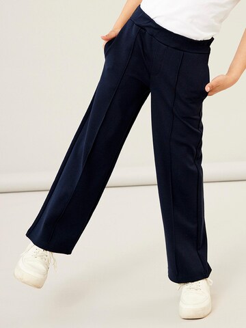 NAME IT Wide leg Pants 'Dalina' in Blue