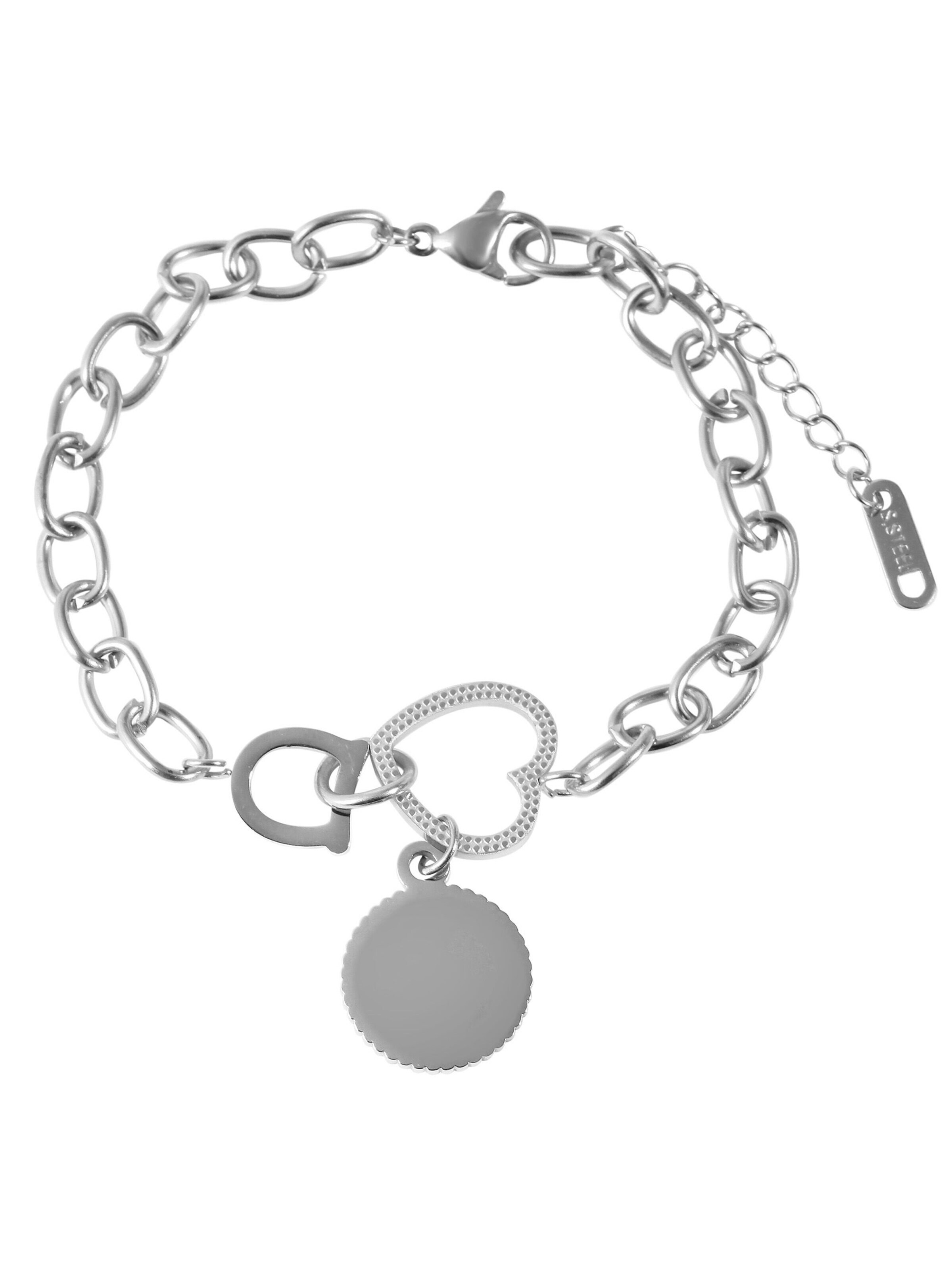 Akzent Bracelet 'Ausma' in Silver