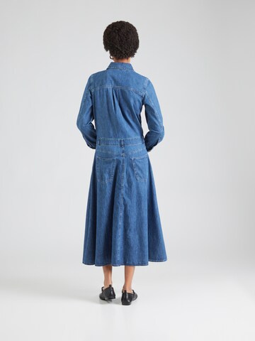 UNITED COLORS OF BENETTON Kleid in Blau