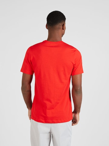 raudona Nike Sportswear Standartinis modelis Marškinėliai 'ICON FUTURA'