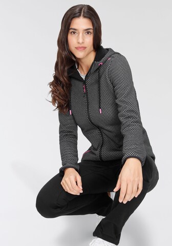 CMP Fleecejacke in Schwarz