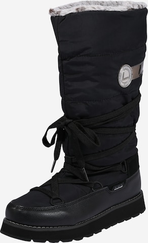 LUHTA - Botas de nieve 'Tahtova' en negro: frente