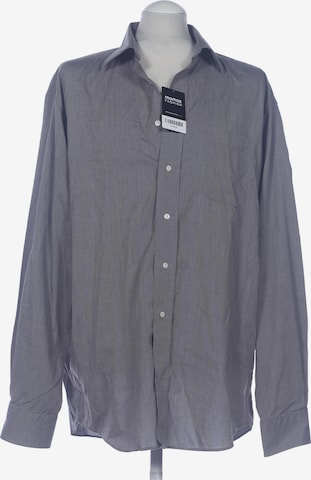 BOSS Black Button Up Shirt in XL in Grey: front