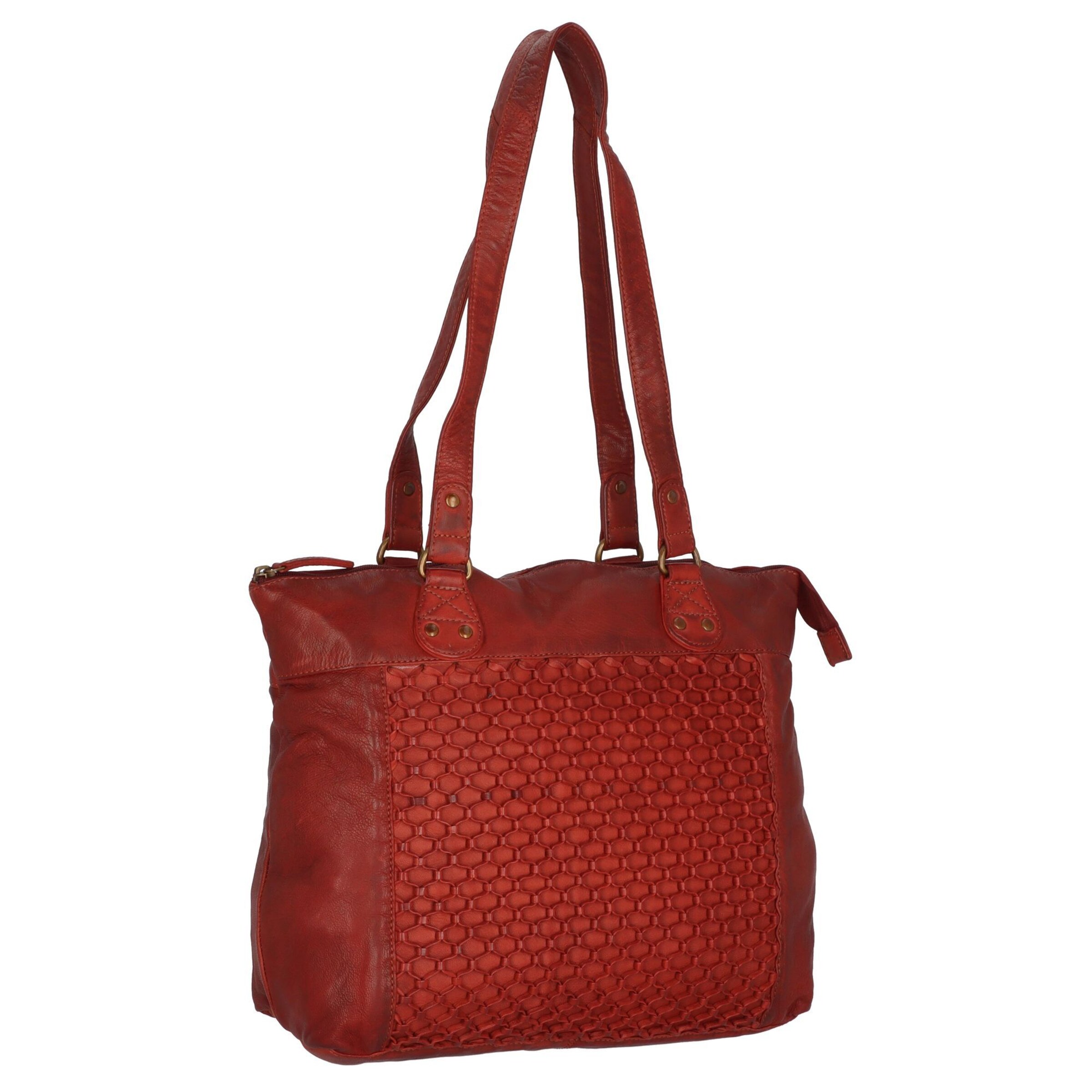 Greenland Nature Shoulder bag 'Femi & Nine' in Red