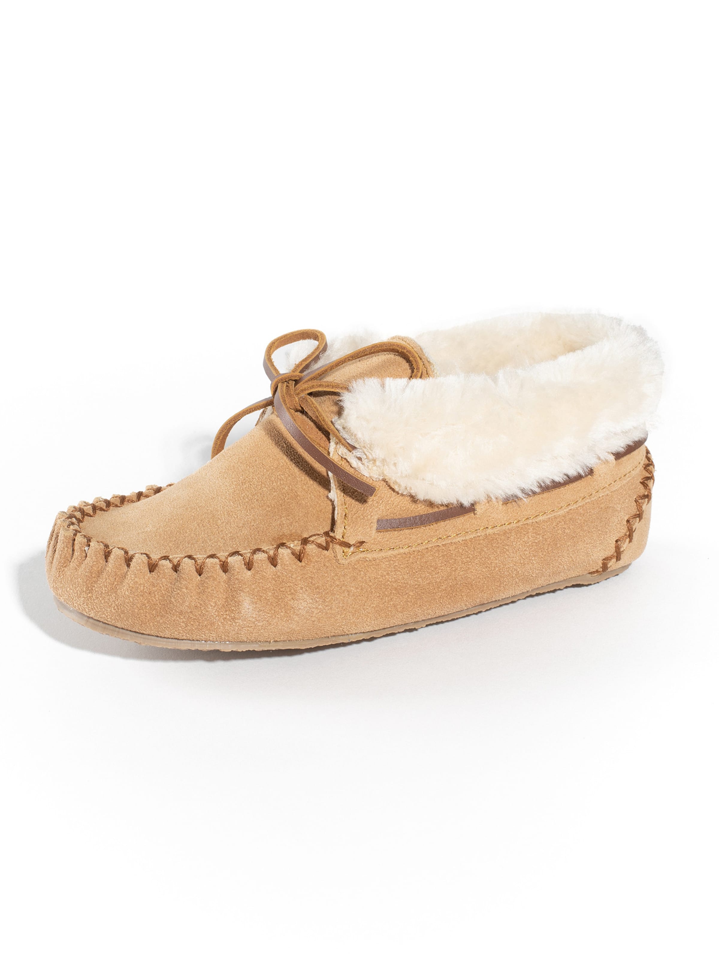 Minnetonka - Zapatos bajos 'Charley' en marrón: frente