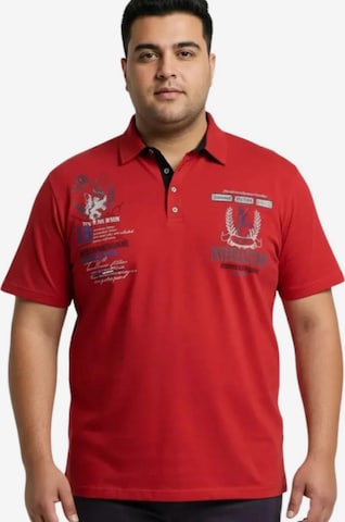 Lavecchia T-shirt 'LV-2038 Übergrößen' i röd: framsida