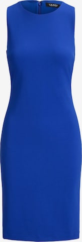 Robe fourreau Lauren Ralph Lauren en bleu : devant