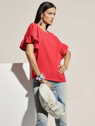 MADELEINE Bluse in Rot