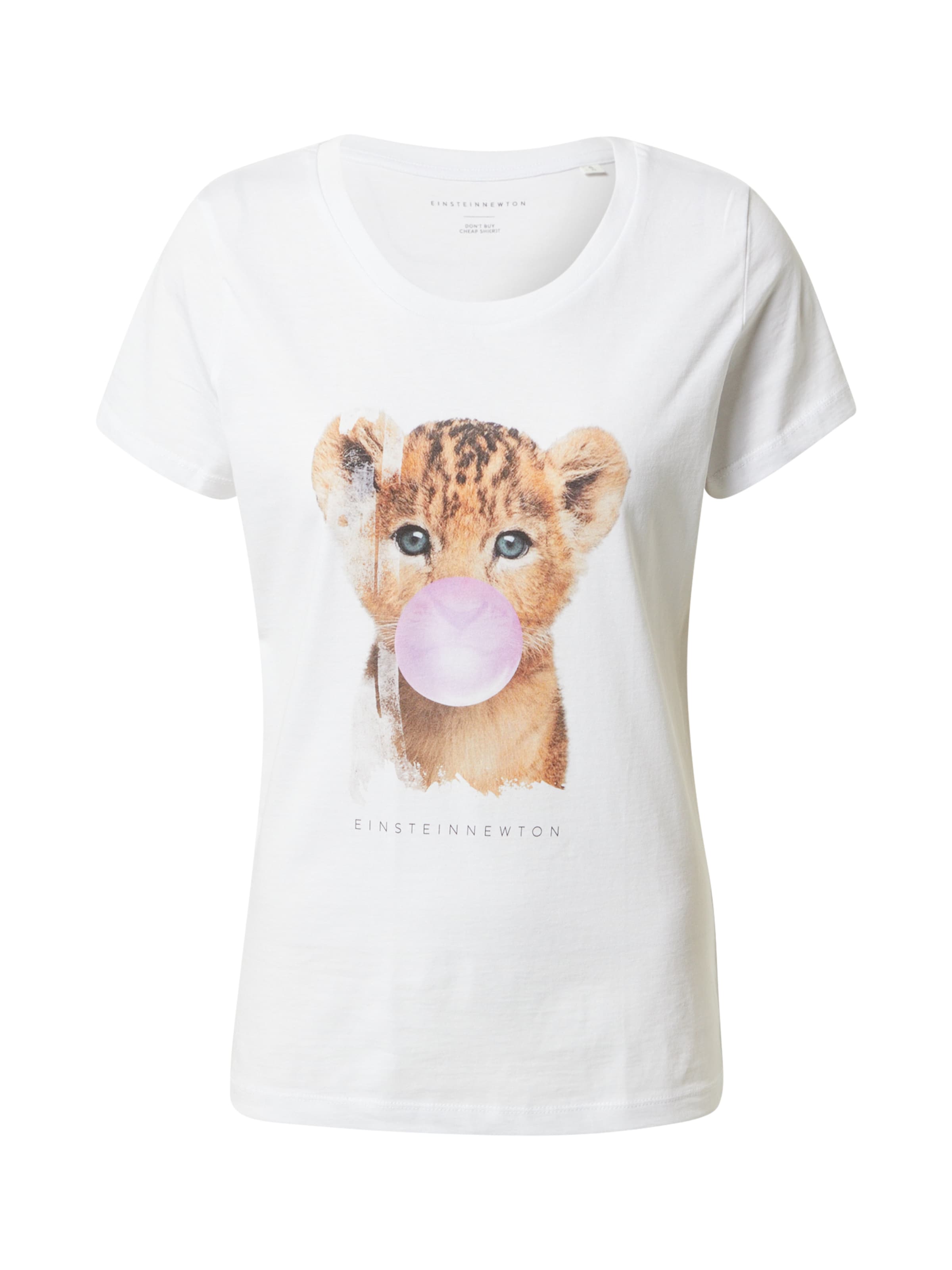 T-shirt EINSTEIN & NEWTON en blanc : devant