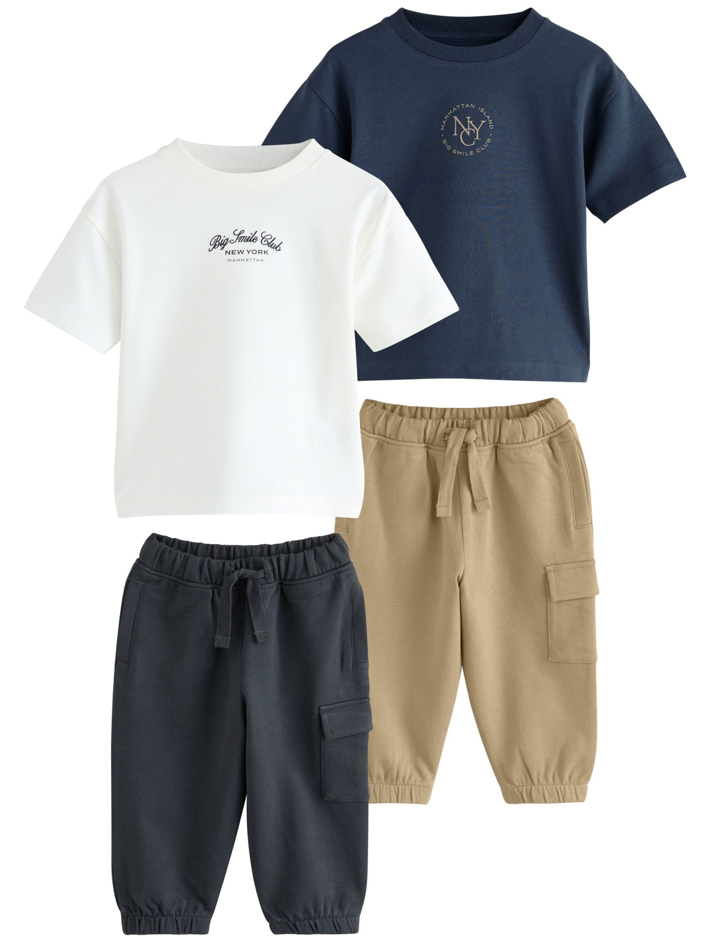 Set de la Next pe albastru: față