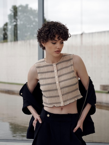 Wide Leg Pantalon 'ELEVATE_ Elsa Culotte' I want the moon en noir