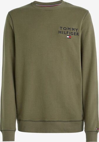 Sweat-shirt Tommy Hilfiger Underwear en vert : devant