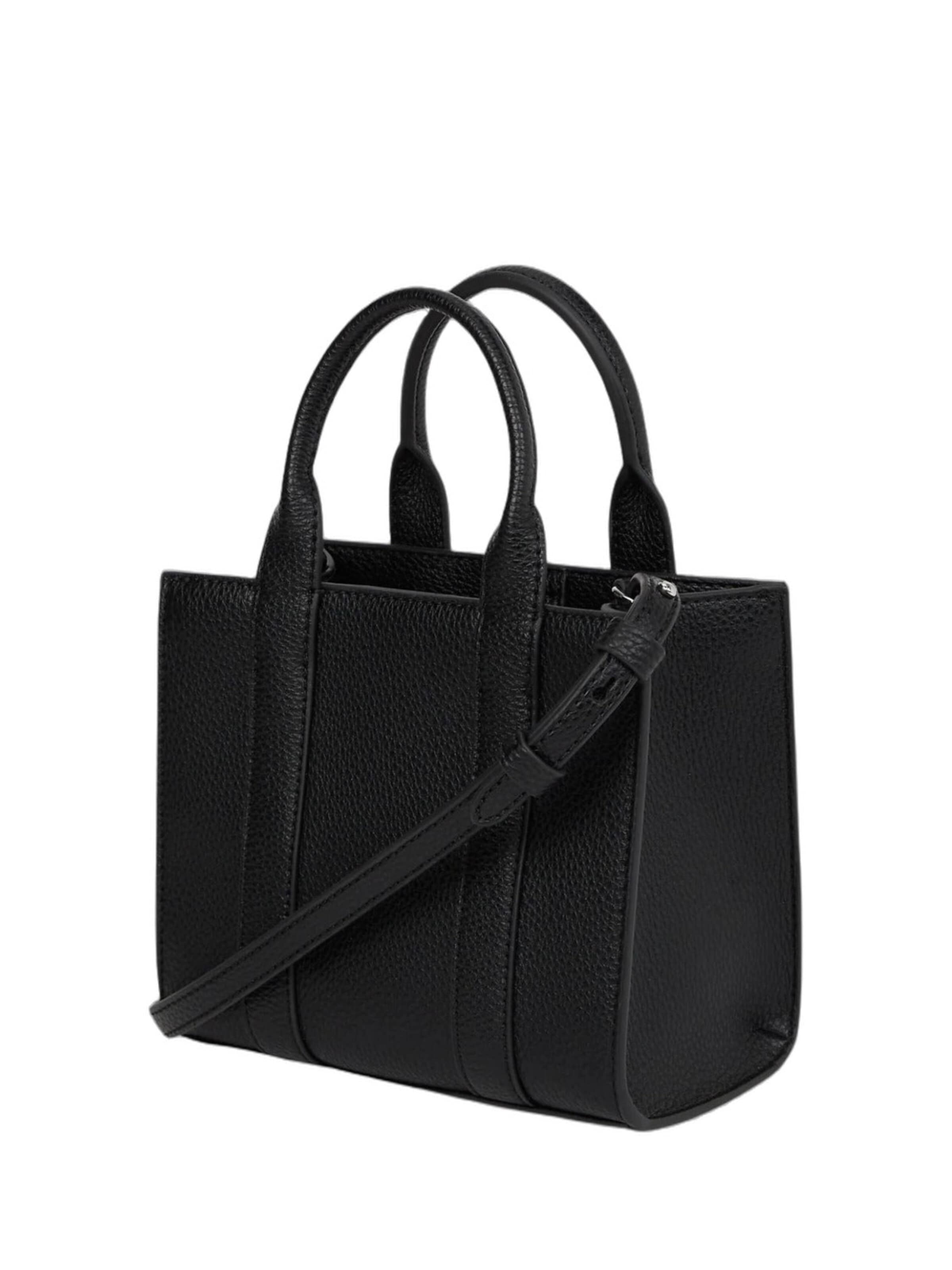 Karl Lagerfeld Handtasche 'Essentials'‌‌‌‌‌‌‌ in Schwarz