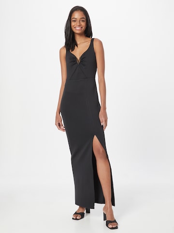 River Island Cocktail Dress 'VIENNA' in Black: front