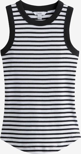 Palaidinė be rankovių iš Next, spalva – juoda / balta, Prekių apžvalga