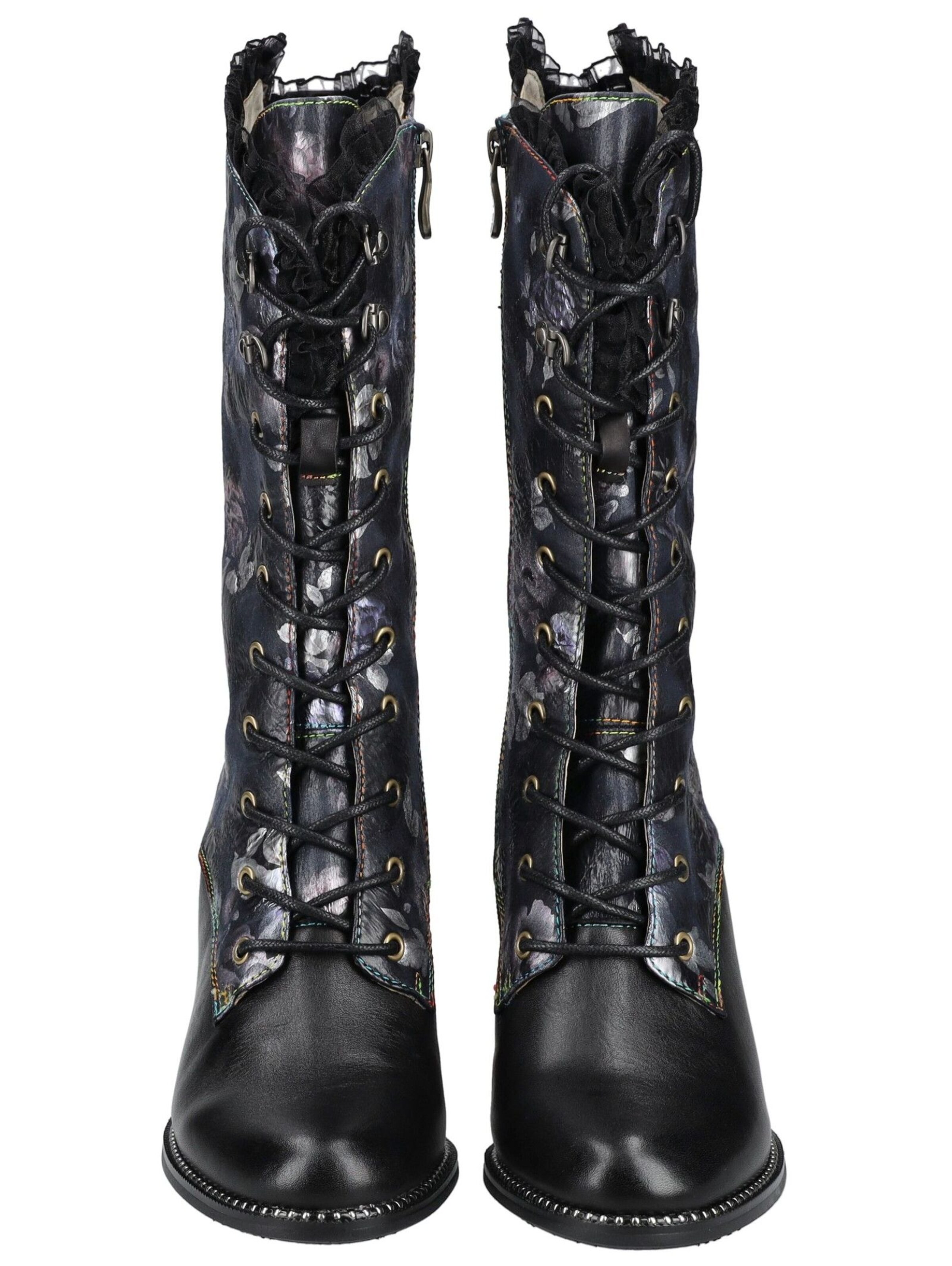 Laura Vita Stiefel in Schwarz