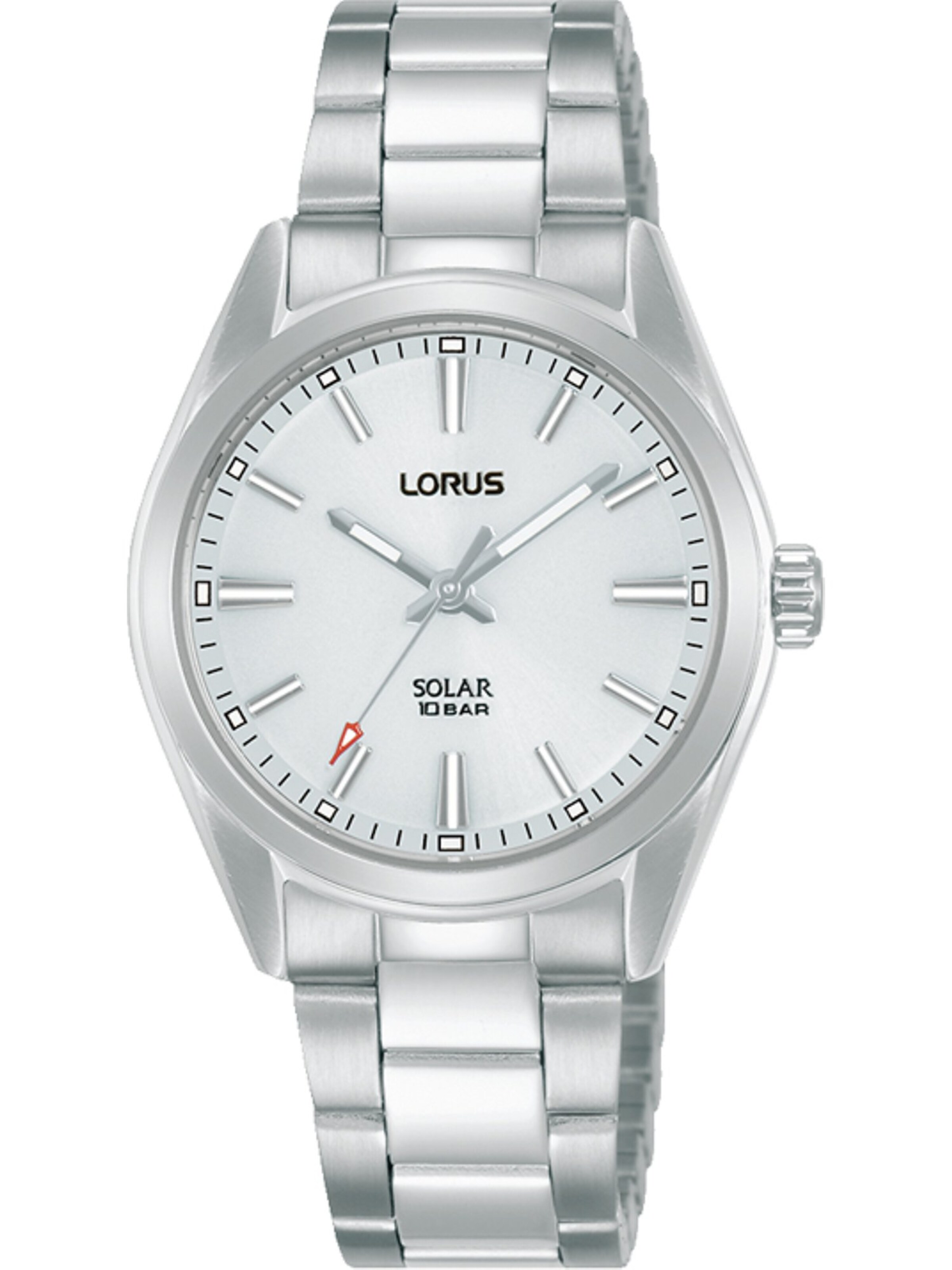 LORUS Analog Watch in Silver: front