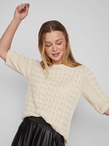 VILA Sweater in Beige