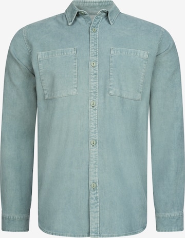INDICODE JEANS Hemd 'Thyge' in Blau: Vorderseite