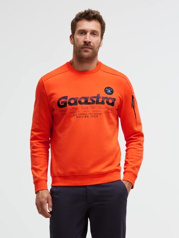 Gaastra Sweatshirt in Orange: front
