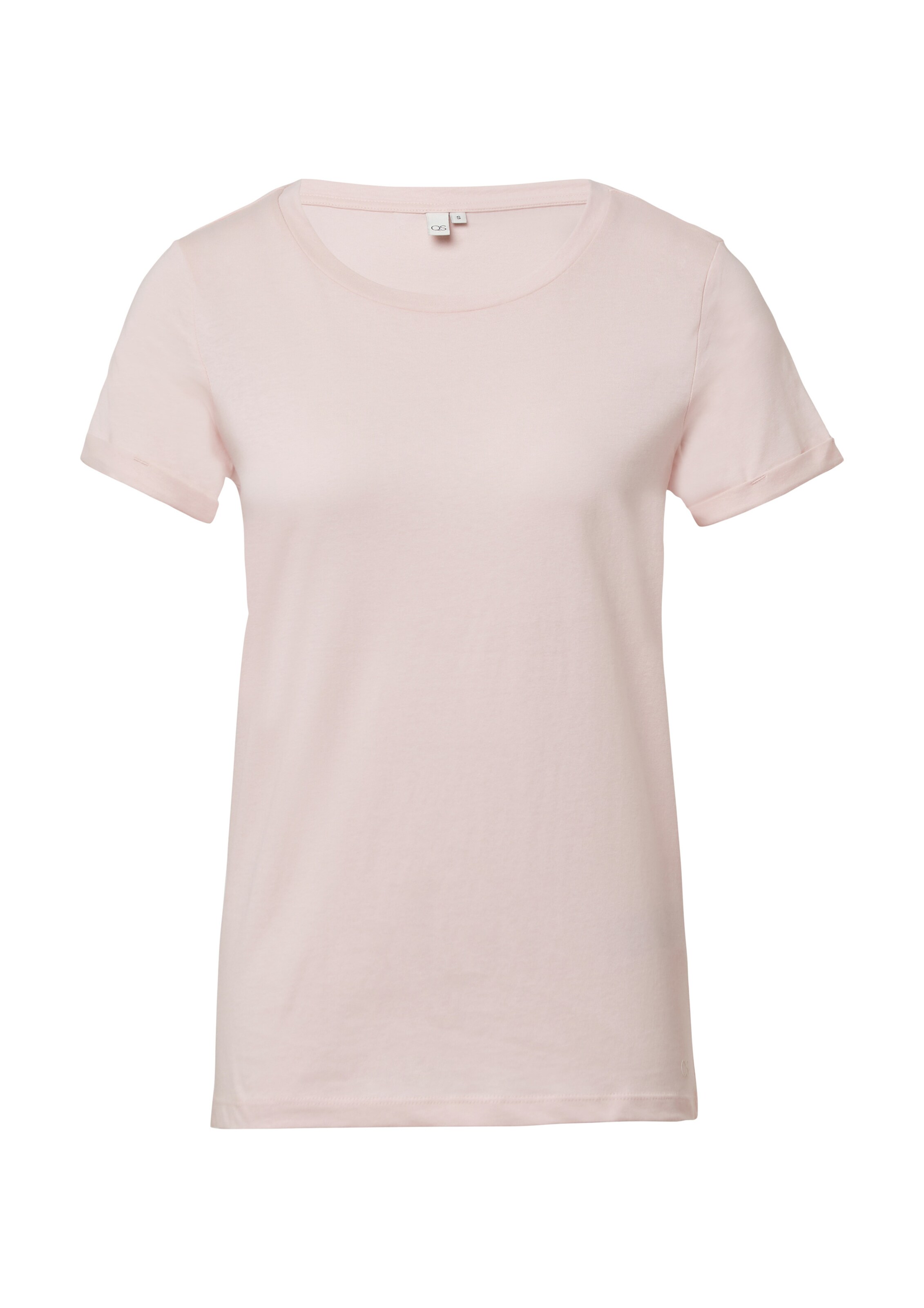 QS Shirt in Roze: voorkant