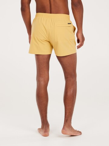 PROTEST Board Shorts 'PRTYESSINE' in Yellow