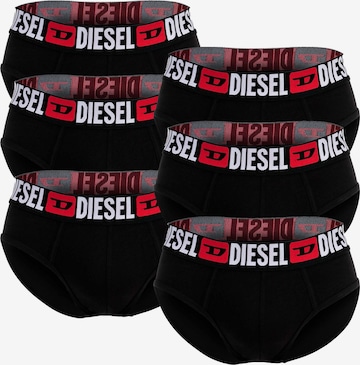 Slip DIESEL en noir : devant