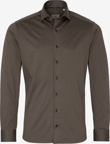 ETERNA Button Up Shirt in Grey: front