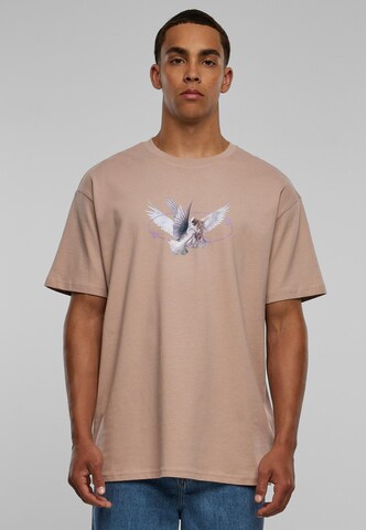 Maglietta 'Vive la Liberte' di Mister Tee in rosa: frontale