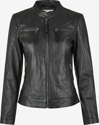 7ELEVEN Lederjacke 'SEMilana' in schwarz, Produktansicht