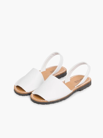 Sandalo di Pisamonas in bianco