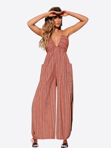 Cupshe Jumpsuit 'CAA13E5A022JK' in Pink: front