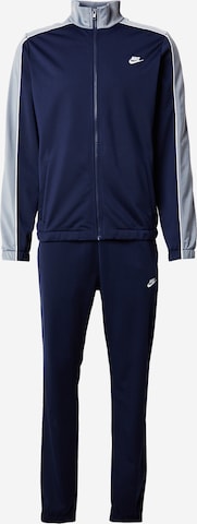 Nike Sportswear Костюм для бега 'CLUB' в Синий: спереди