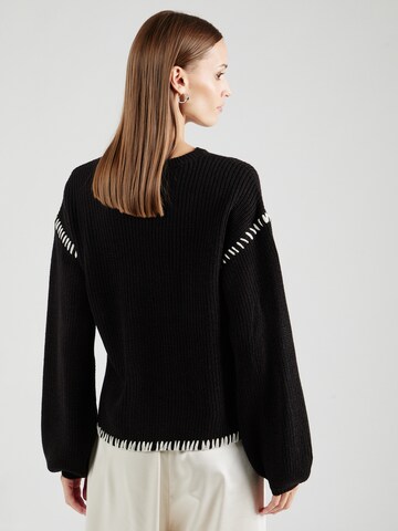 VILA Sweater 'Sigga' in Black